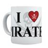 " I Love Pirates" Mug